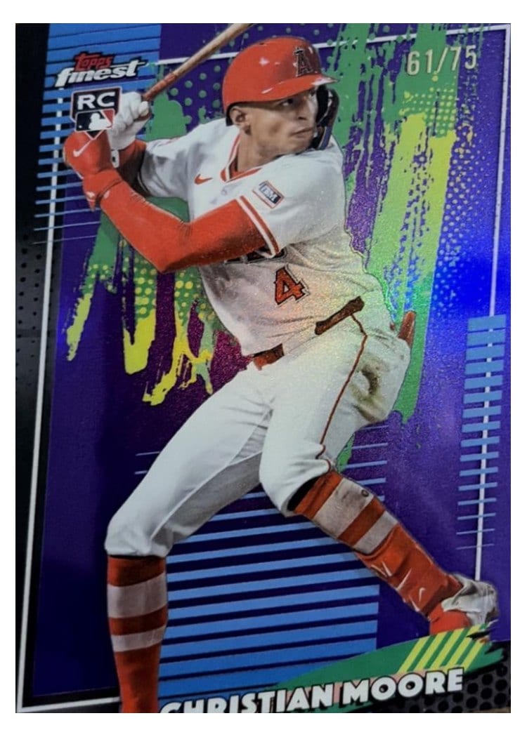 2026 Topps Finest Christian Moore #23 card