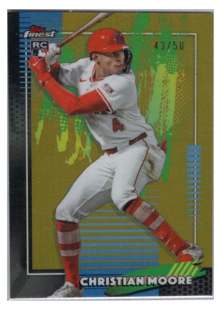 2026 Topps Finest Christian Moore #23 card