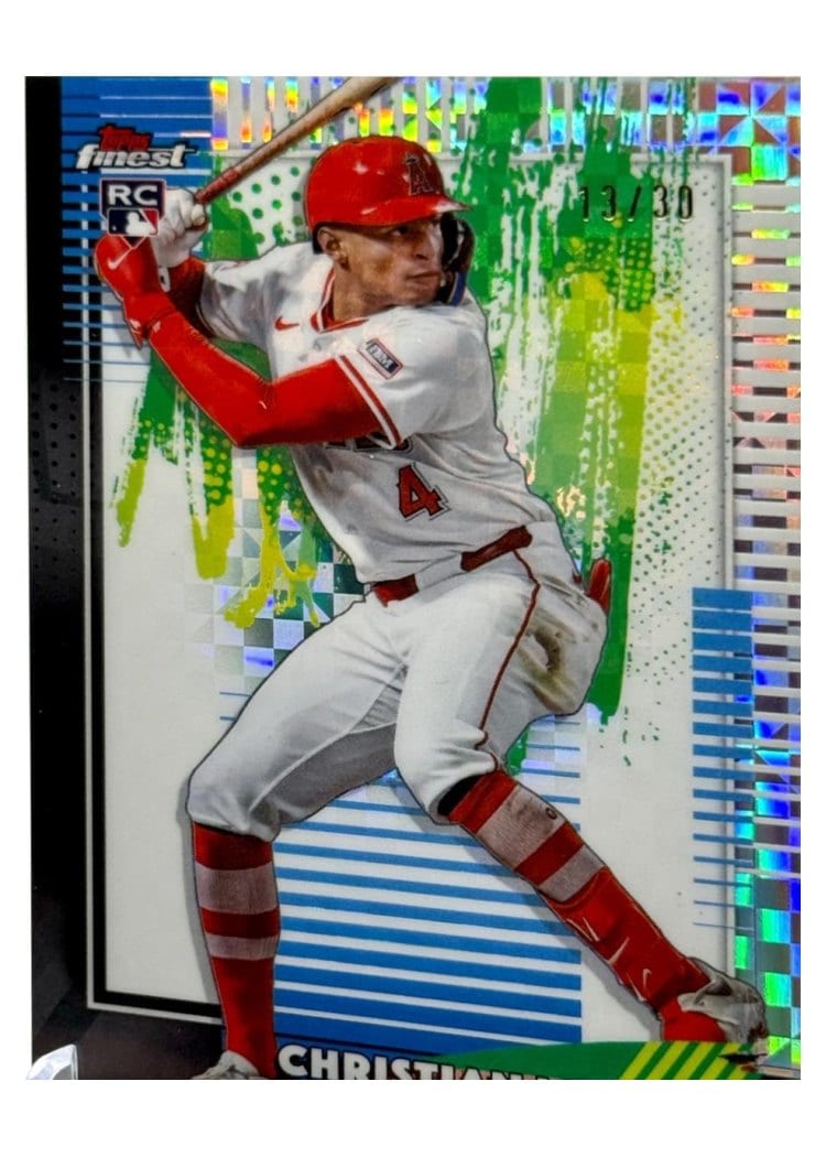 2026 Topps Finest Christian Moore #23 card