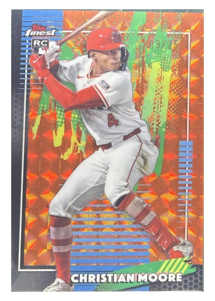 2026 Topps Finest Christian Moore #23 card