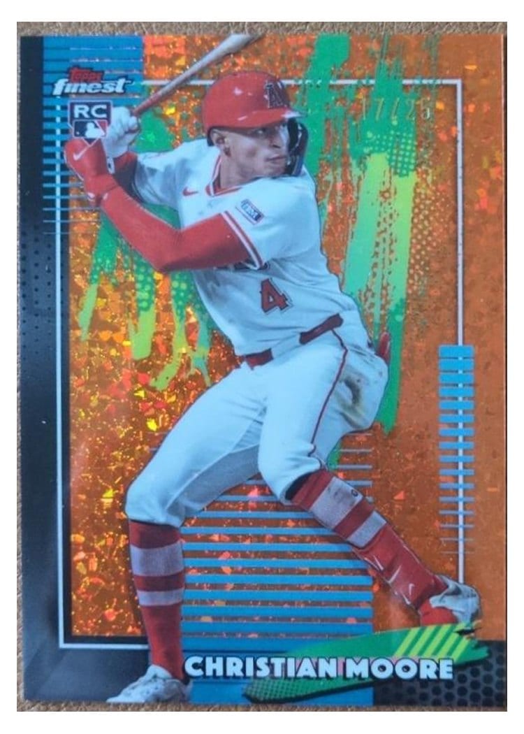 2026 Topps Finest Christian Moore #23 card
