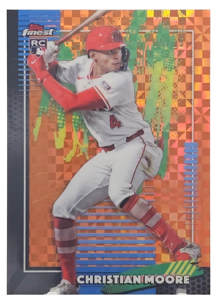 2026 Topps Finest Christian Moore #23 card