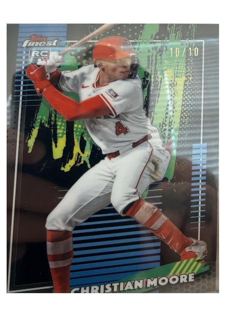 2026 Topps Finest Christian Moore #23 card
