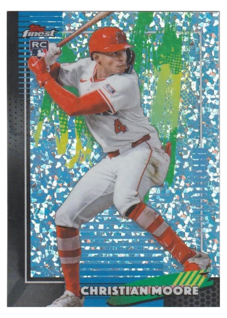 2026 Topps Finest Christian Moore #23 card