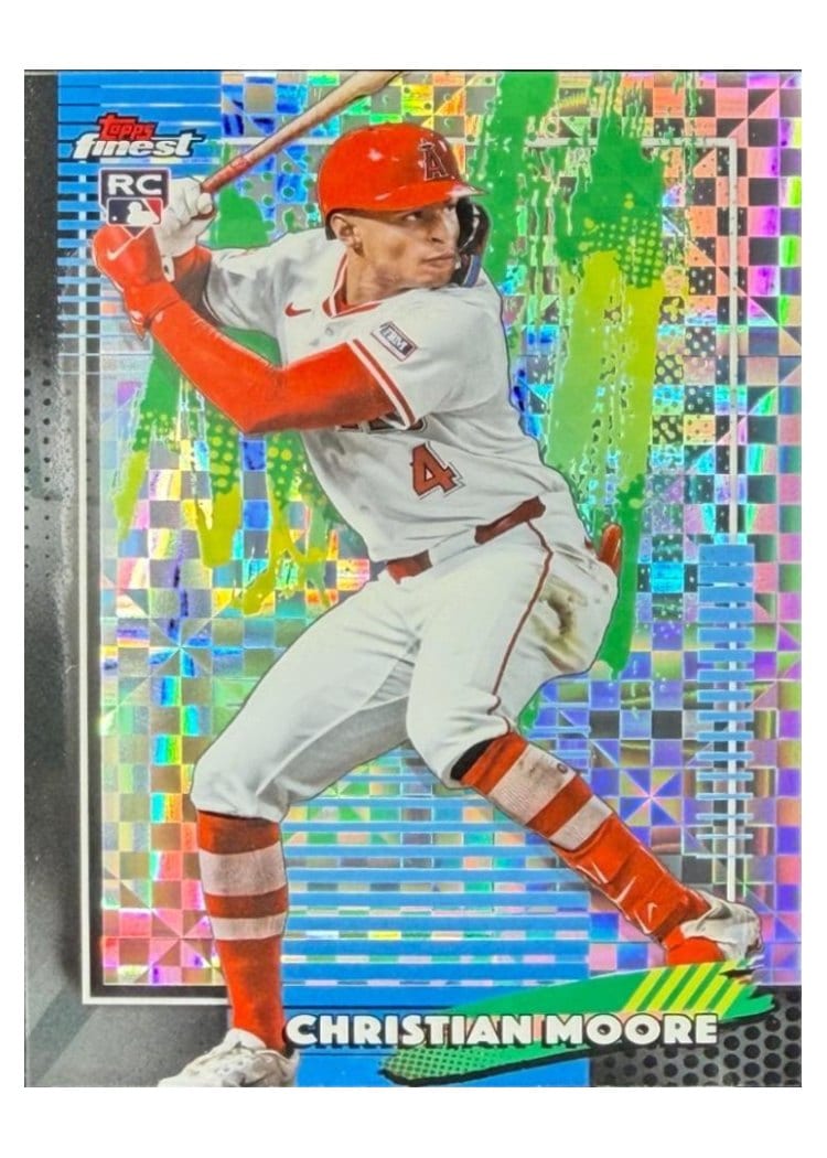 2026 Topps Finest Christian Moore #23 card