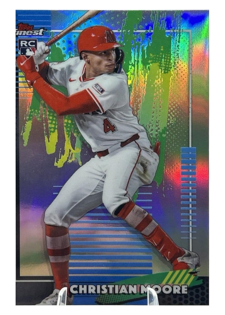 2026 Topps Finest Christian Moore #23 card