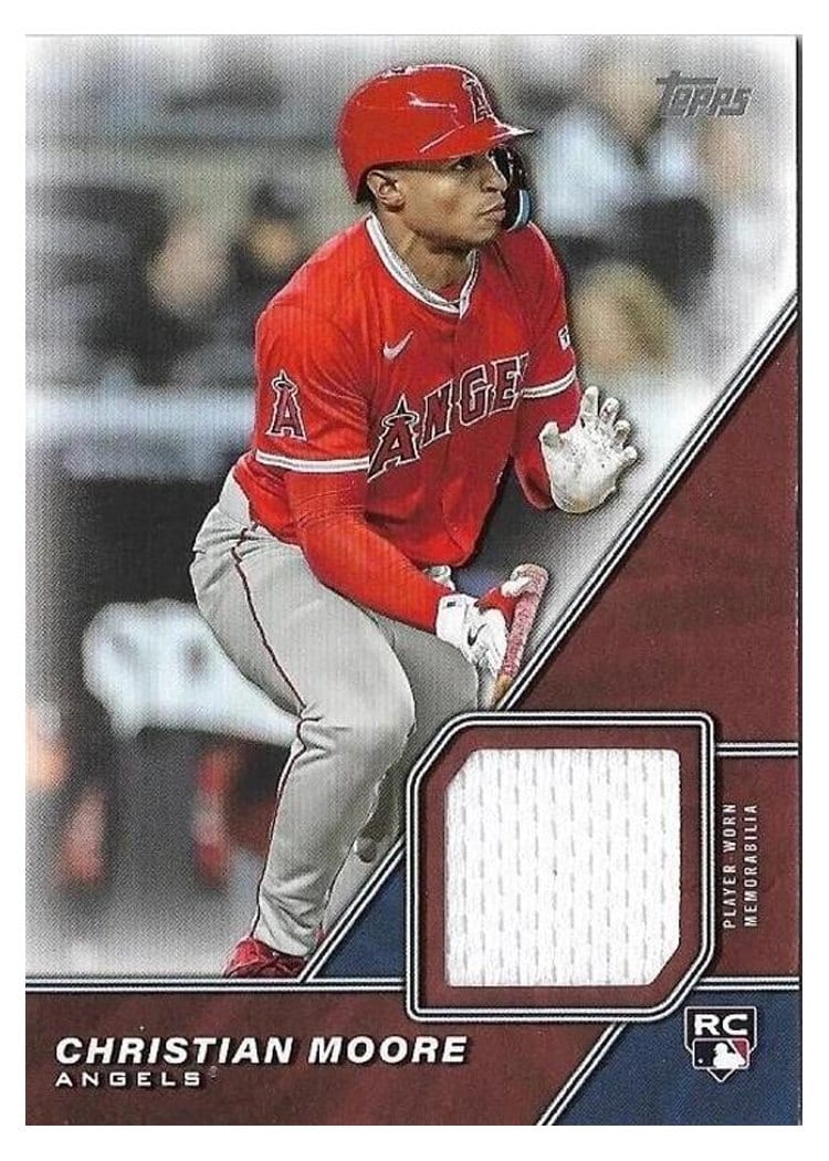 2026 Topps Major League Material Relics Christian Moore #MLM-CM card