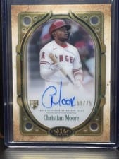 2026 Topps Tier One Clearly Perfect Autographs Christian Moore #CPA-CM card