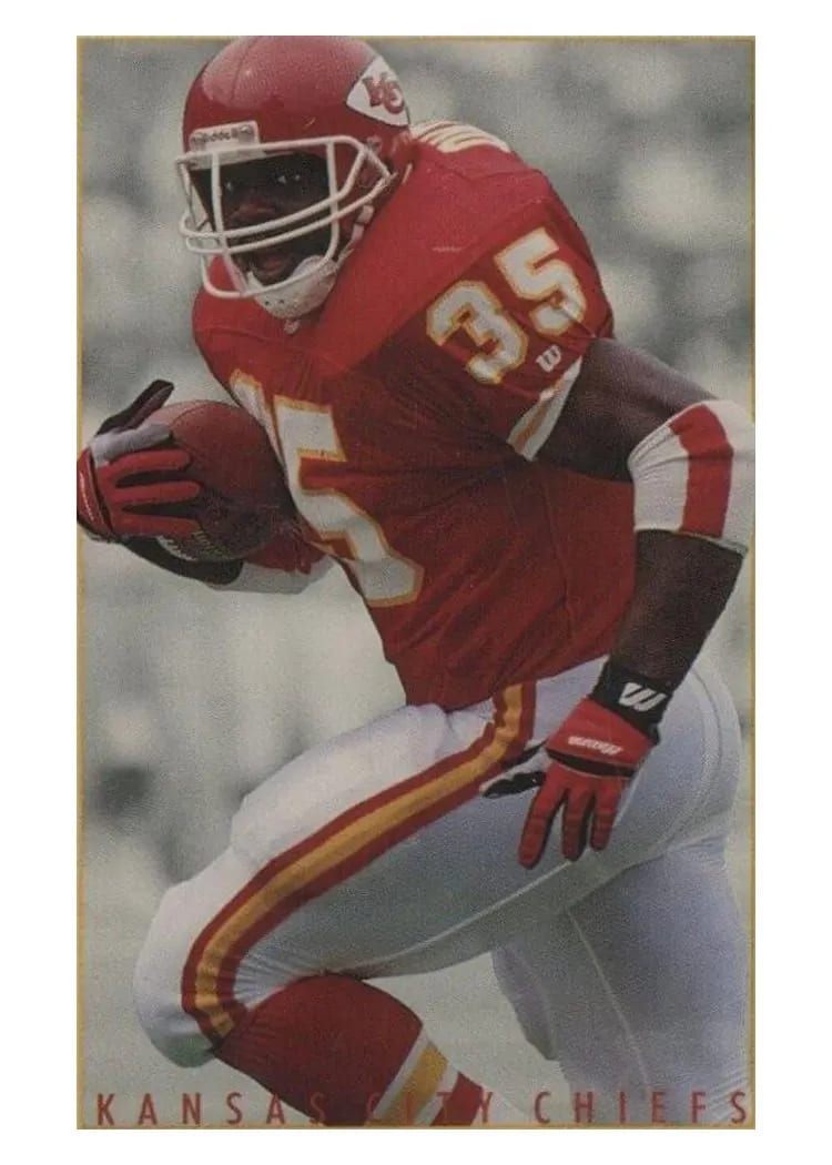 1993 Fleer Gameday Christian Okoye #48 card