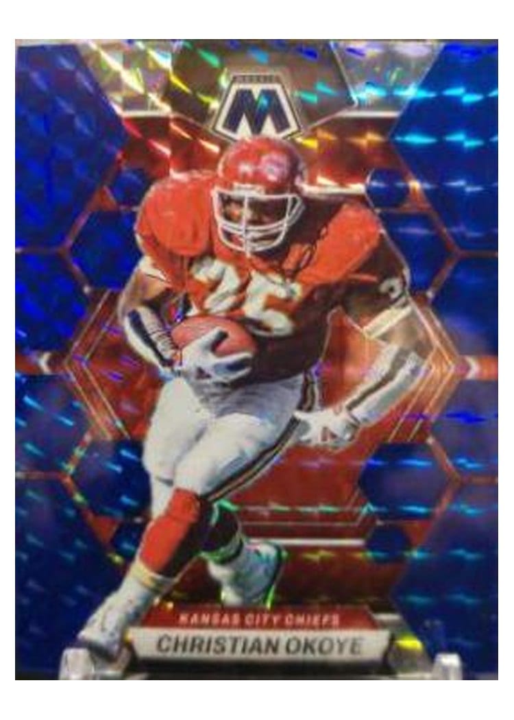 2023 Panini Mosaic Base Set Christian Okoye #115 card