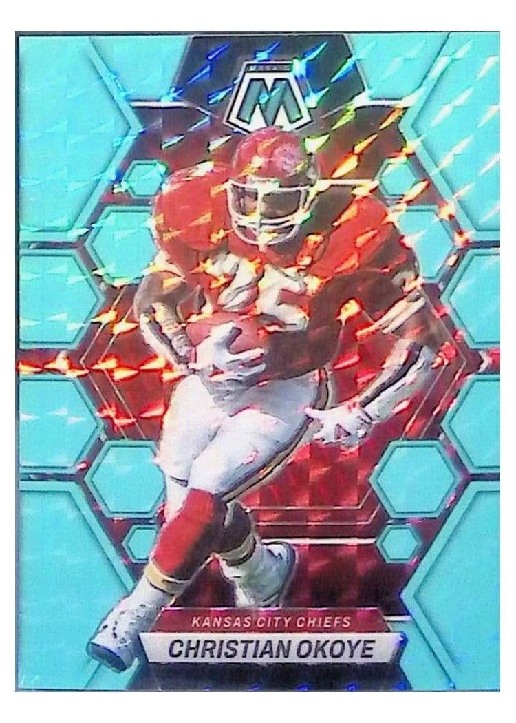 2023 Panini Mosaic Base Set Christian Okoye #115 card