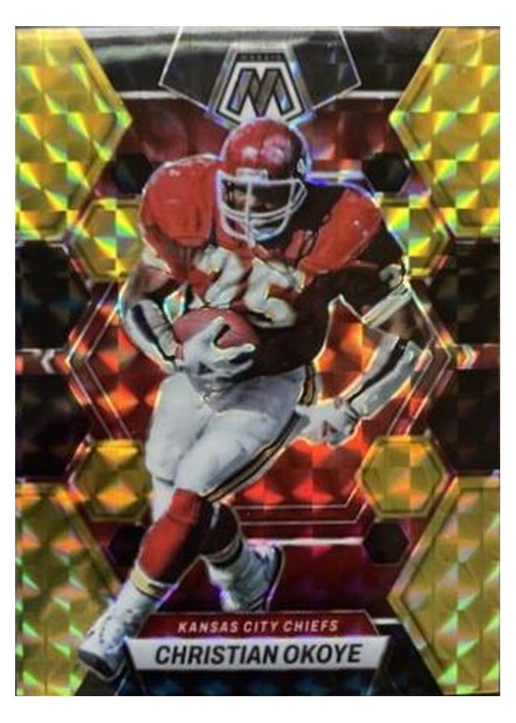 2023 Panini Mosaic Base Set Christian Okoye #115 card