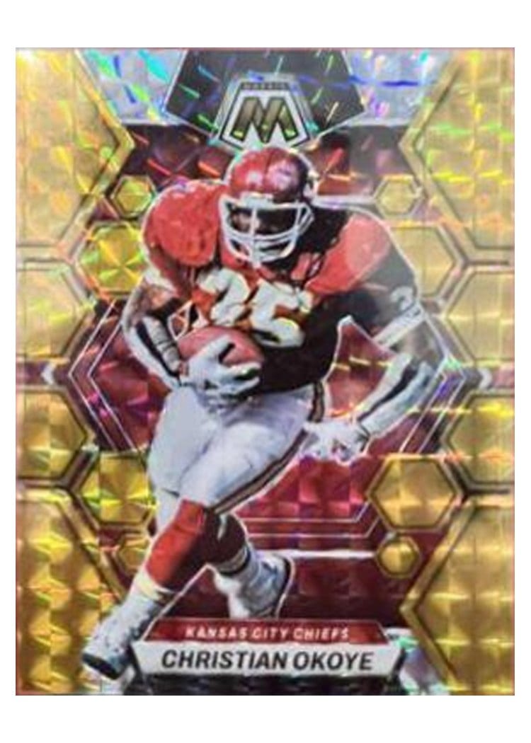 2023 Panini Mosaic Base Set Christian Okoye #115 card