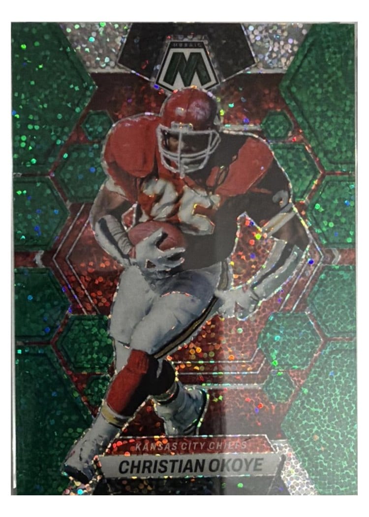 2023 Panini Mosaic Base Set Christian Okoye #115 card