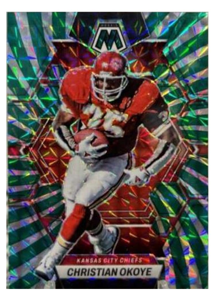 2023 Panini Mosaic Base Set Christian Okoye #115 card
