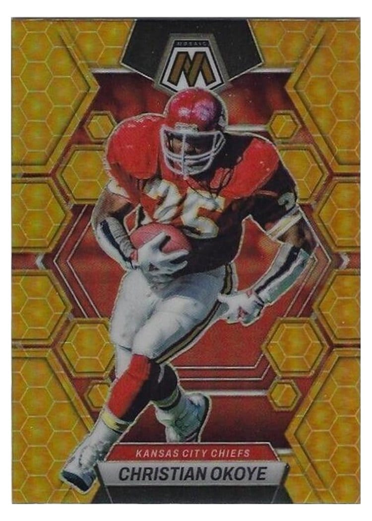 2023 Panini Mosaic Base Set Christian Okoye #115 card