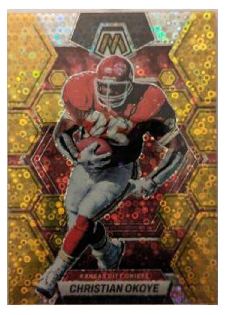 2023 Panini Mosaic Base Set Christian Okoye #115 card