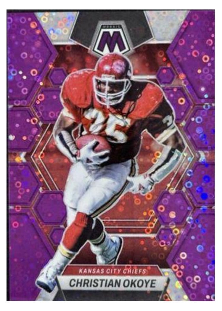 2023 Panini Mosaic Base Set Christian Okoye #115 card