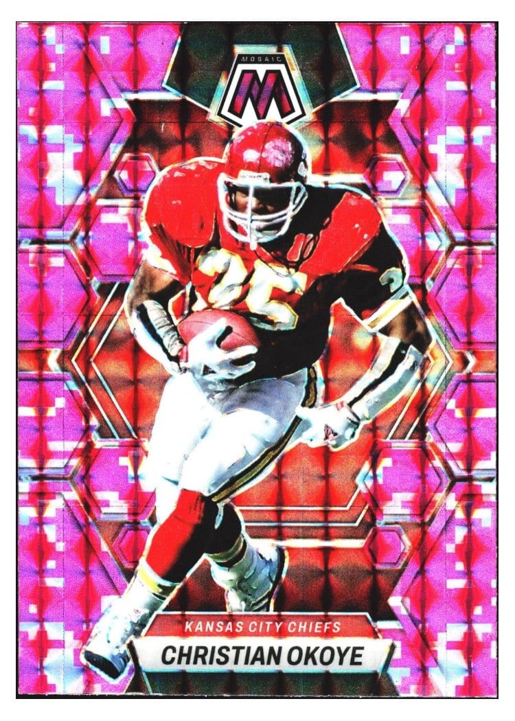 2023 Panini Mosaic Base Set Christian Okoye #115 card