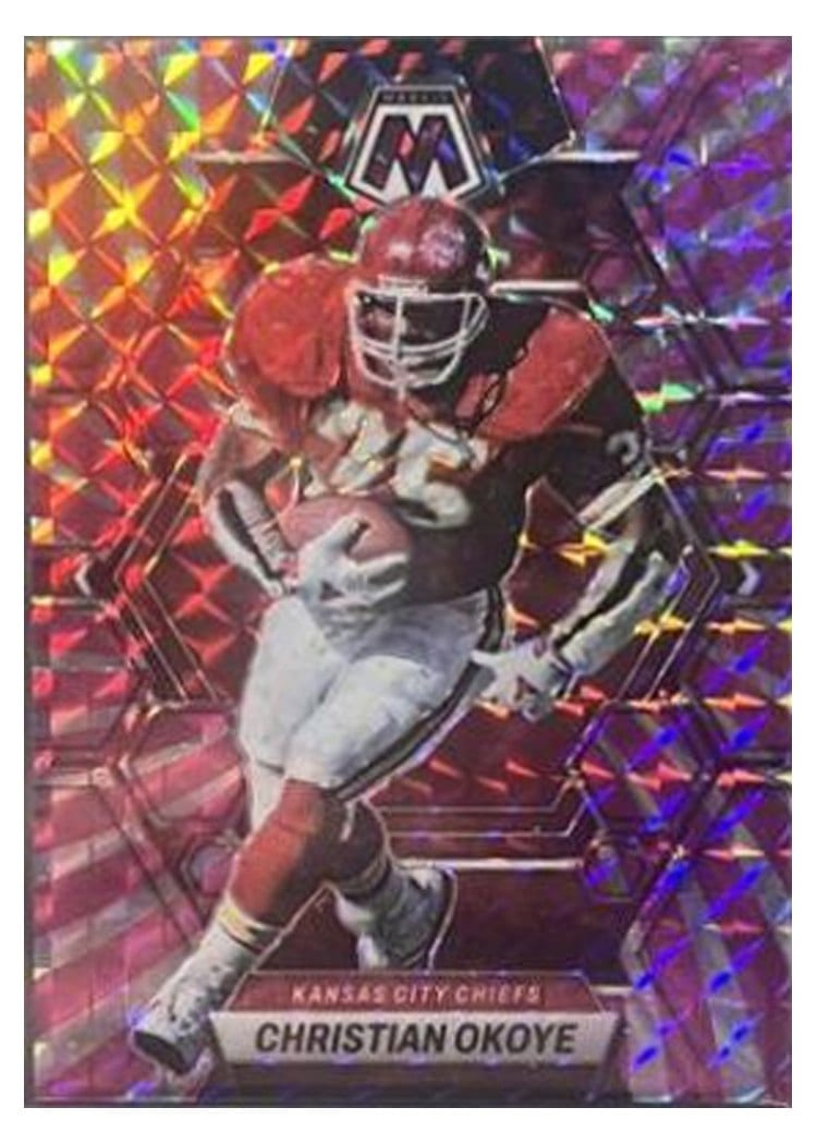 2023 Panini Mosaic Base Set Christian Okoye #115 card