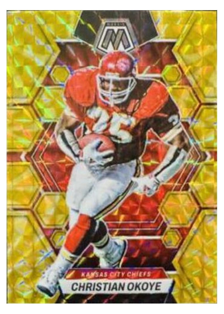 2023 Panini Mosaic Base Set Christian Okoye #115 card