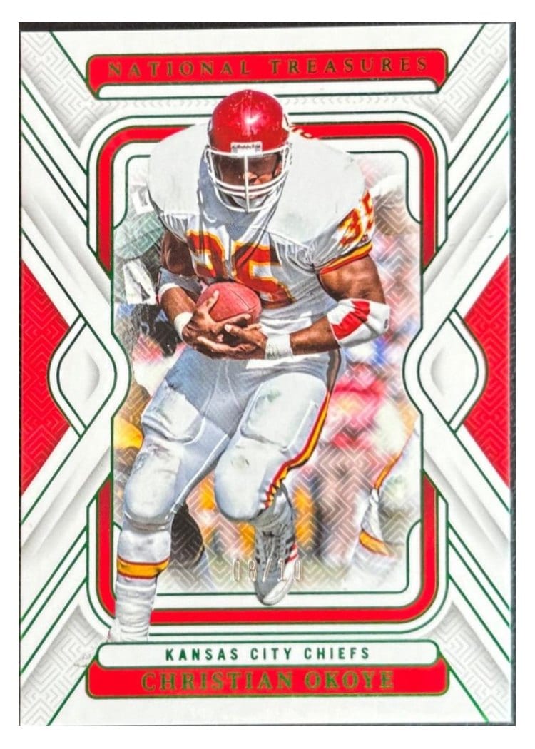 2024 Panini National Treasures Base Set Christian Okoye #51 card