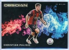 2023 Panini Obsidian Black Color Blast Christian Pulisic #2 card