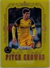 2025 Panini Prizm FIFA Club World Cup Pitch Crowns Christian Pulisic #4