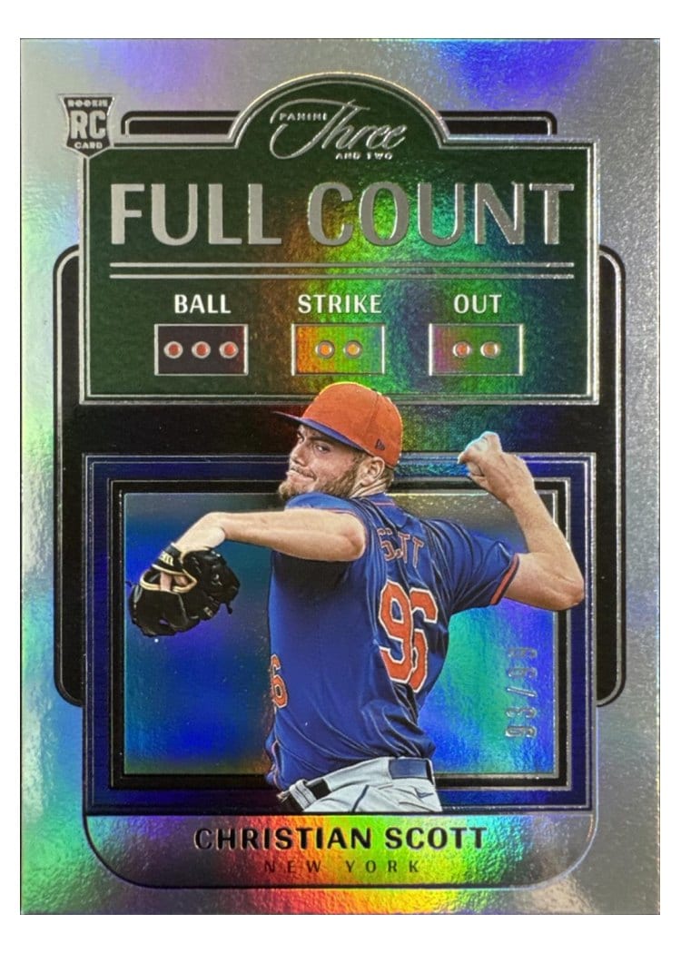 2024 Panini Three and Two Full Count Christian Scott #15 card