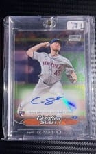 2024 Stadium Club Chrome Autographs Christian Scott #SCCA-SCO card