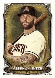 2024 Topps Allen & Ginter Base Set Christian Walker #171 card