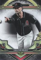 2024 Topps Triple Threads Base Set Christian Walker #188 card