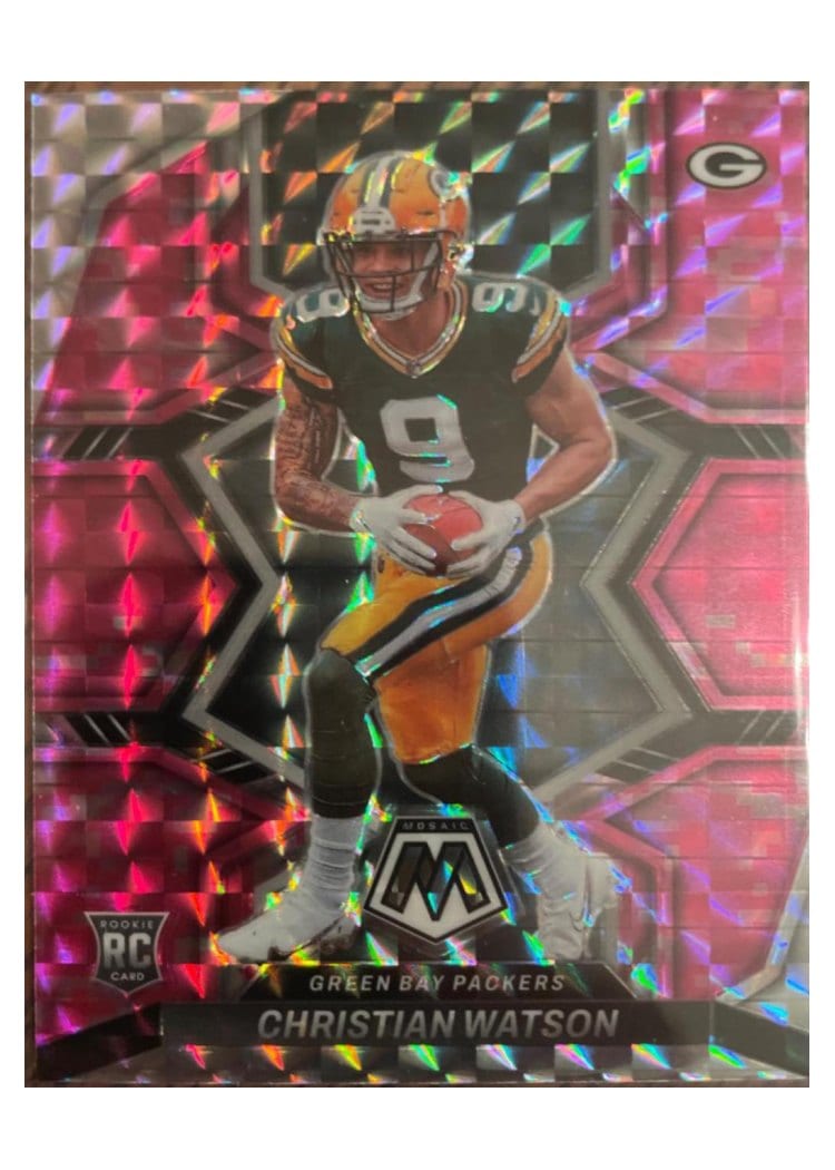 2022 Panini Mosaic Christian Watson #327 card