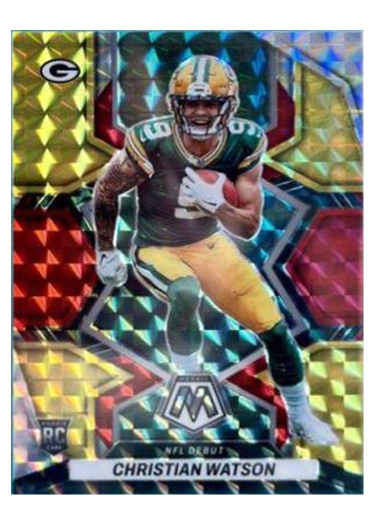 2022 Panini Mosaic Christian Watson #327 card