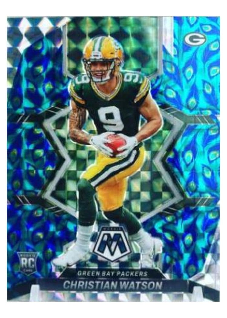 2022 Panini Mosaic Christian Watson #327 card