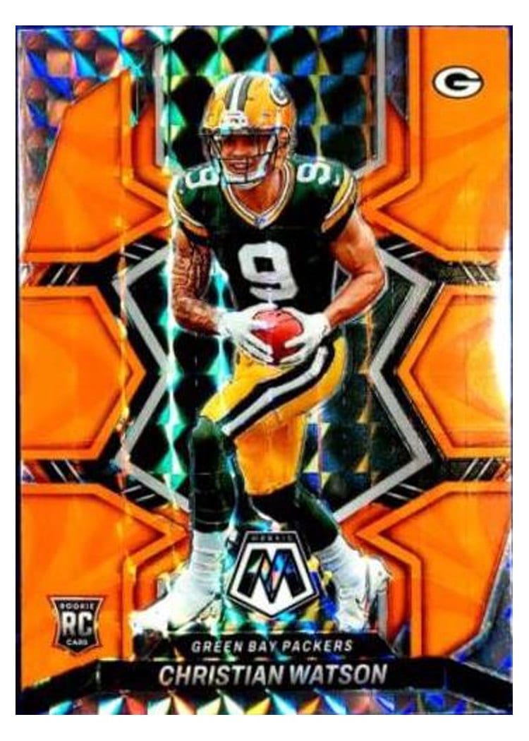 2022 Panini Mosaic Christian Watson #327 card