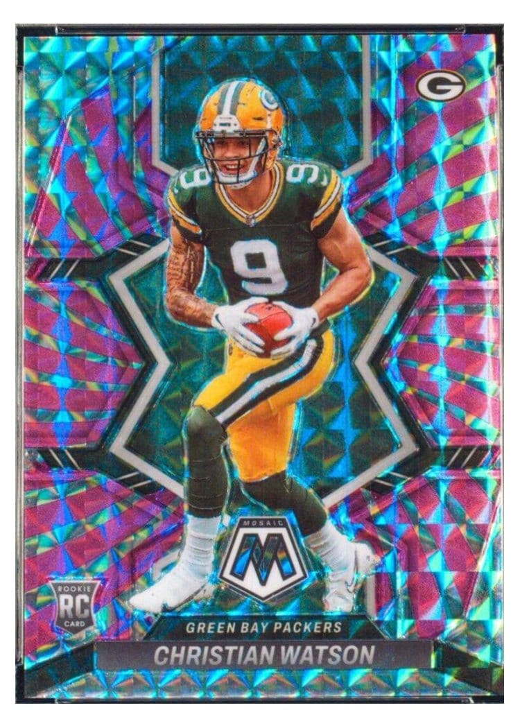 2022 Panini Mosaic Christian Watson #327 card