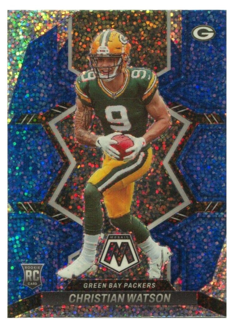 2022 Panini Mosaic Christian Watson #327 card