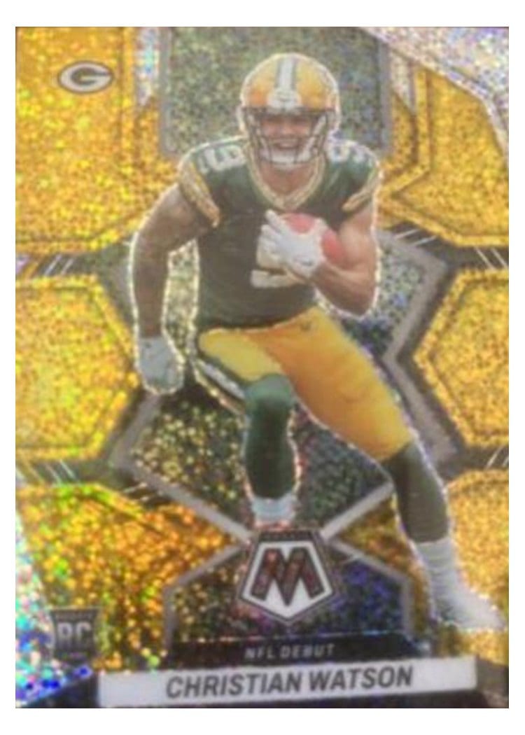 2022 Panini Mosaic Christian Watson #327 card