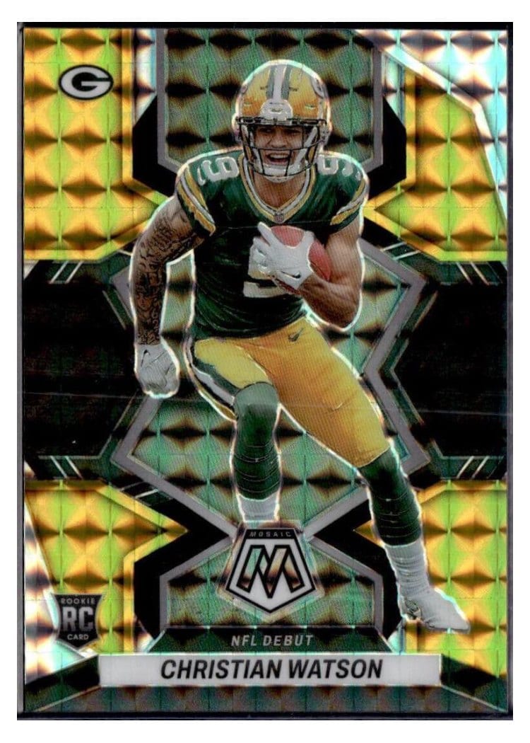 2022 Panini Mosaic Base Set Christian Watson #281 card