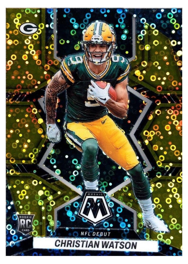 2022 Panini Mosaic Base Set Christian Watson #281 card