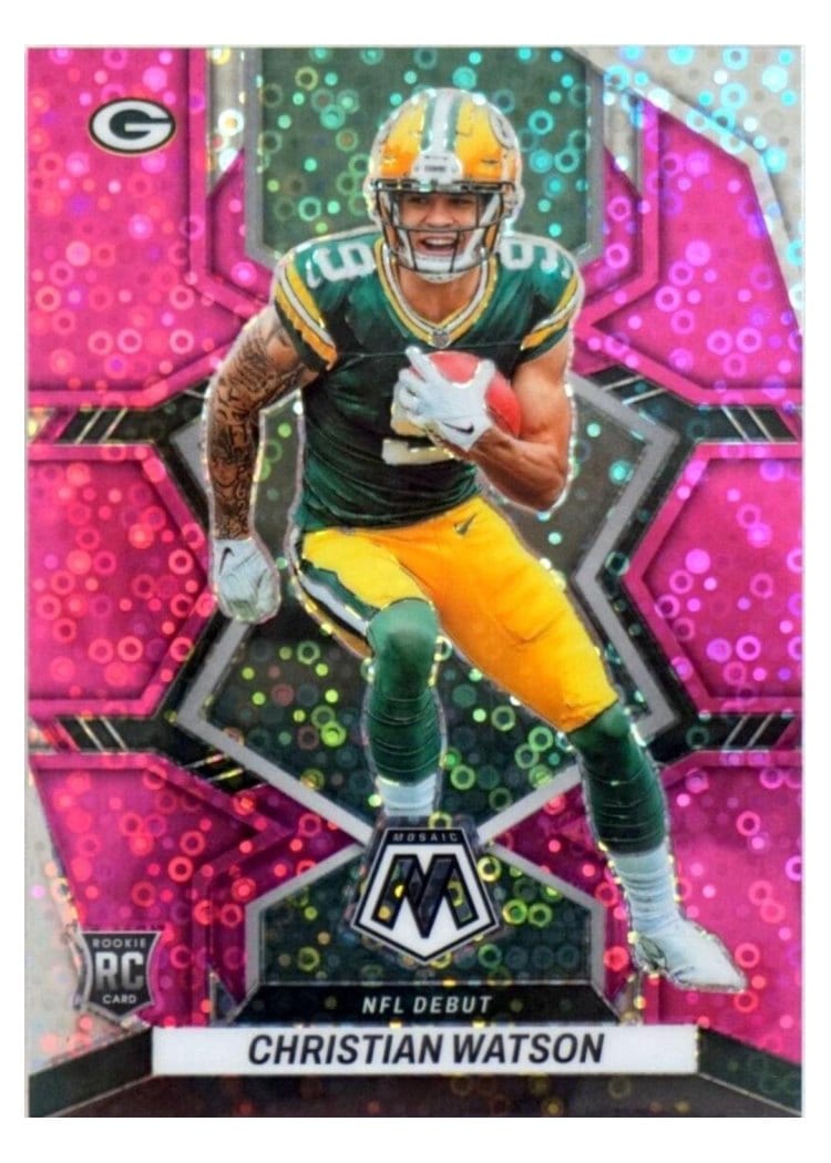 2022 Panini Mosaic Base Set Christian Watson #281 card