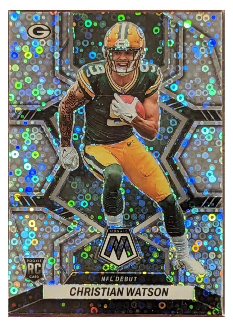 2022 Panini Mosaic Base Set Christian Watson #281 card