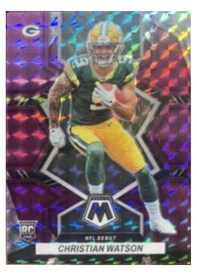 2022 Panini Mosaic Base Set Christian Watson #281 card
