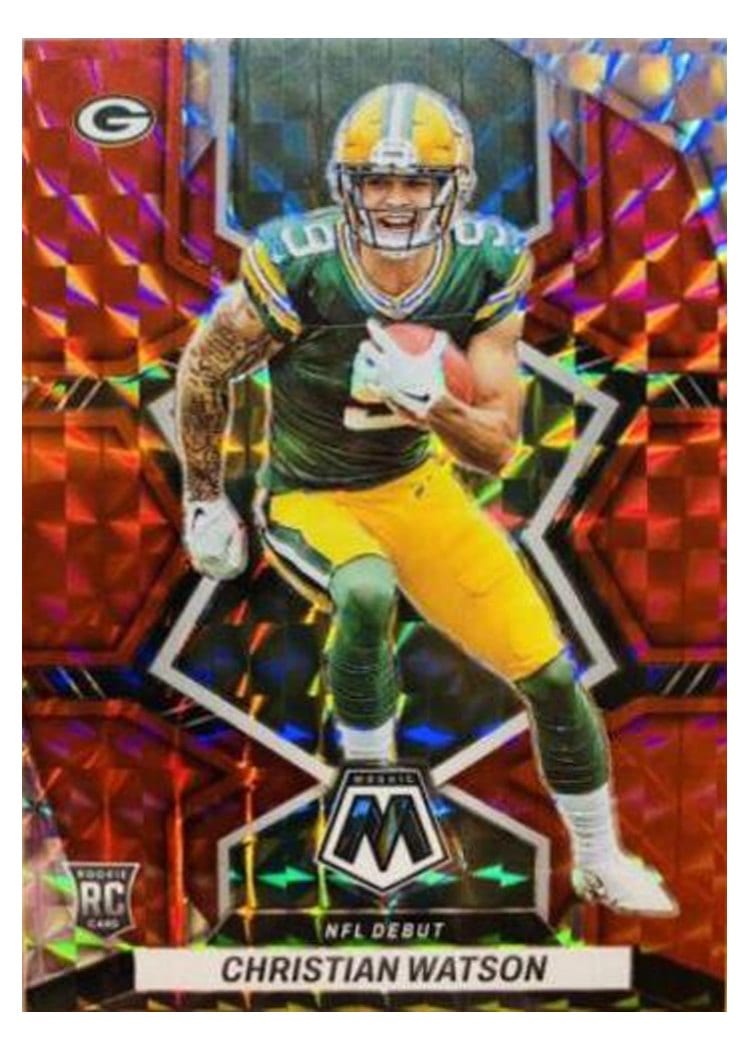 2022 Panini Mosaic Base Set Christian Watson #281 card