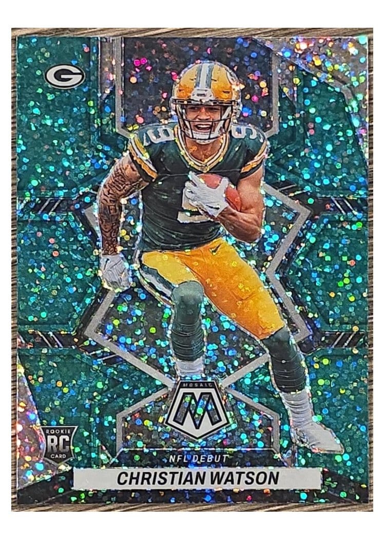 2022 Panini Mosaic Base Set Christian Watson #281 card