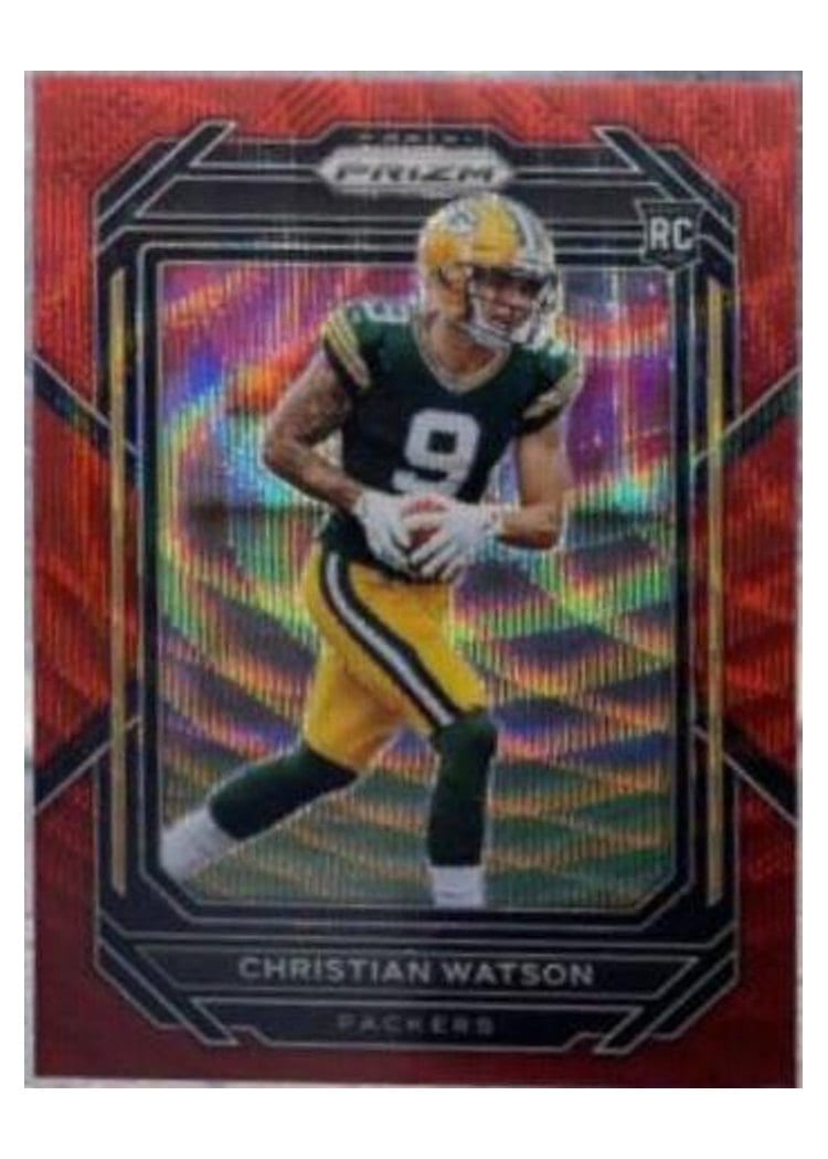 2022 Panini Prizm Christian Watson #314 card