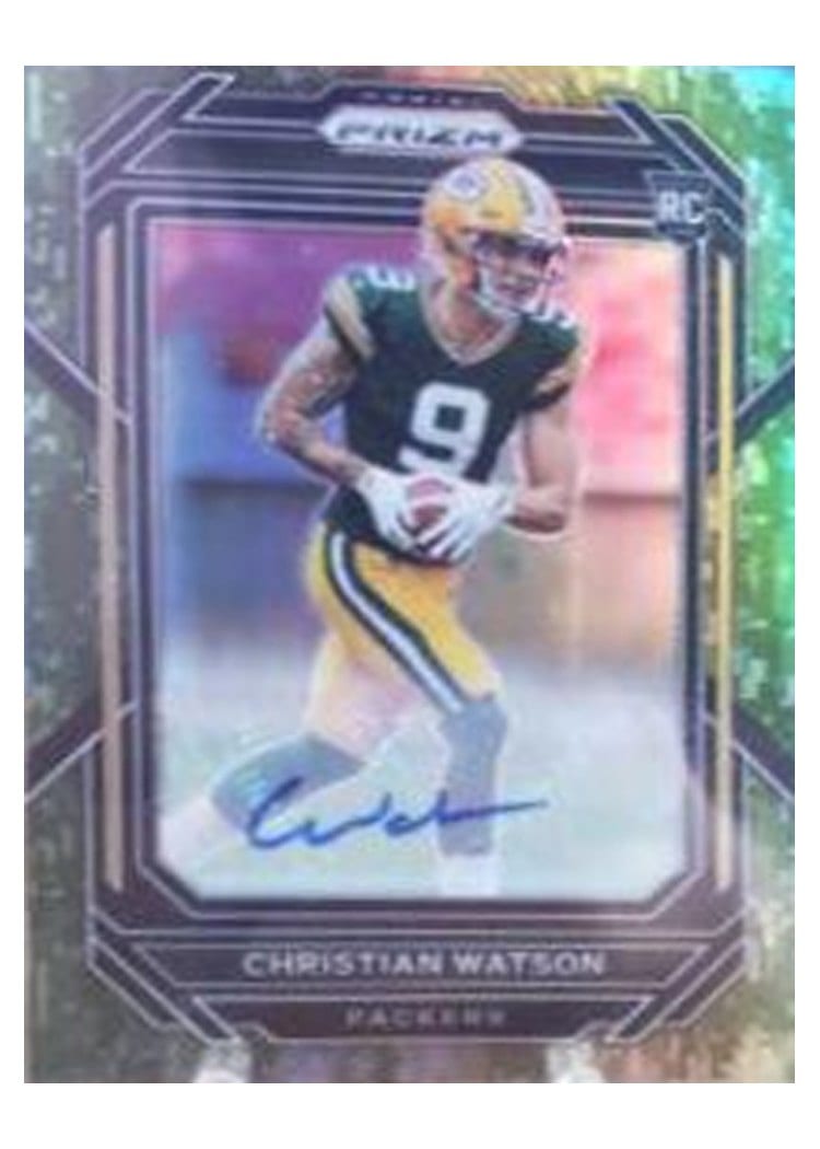 2022 Panini Prizm Christian Watson #314 card