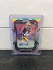 2022 Panini Prizm Christian Watson #314 card