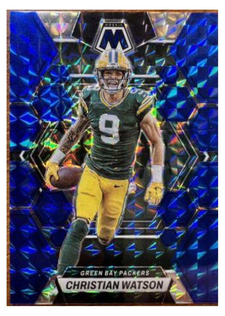 2023 Panini Mosaic Base Set Christian Watson #86 card